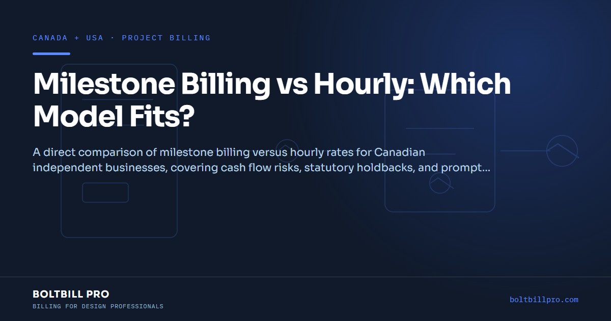 Milestone Billing vs Hourly: Which Model Fits?