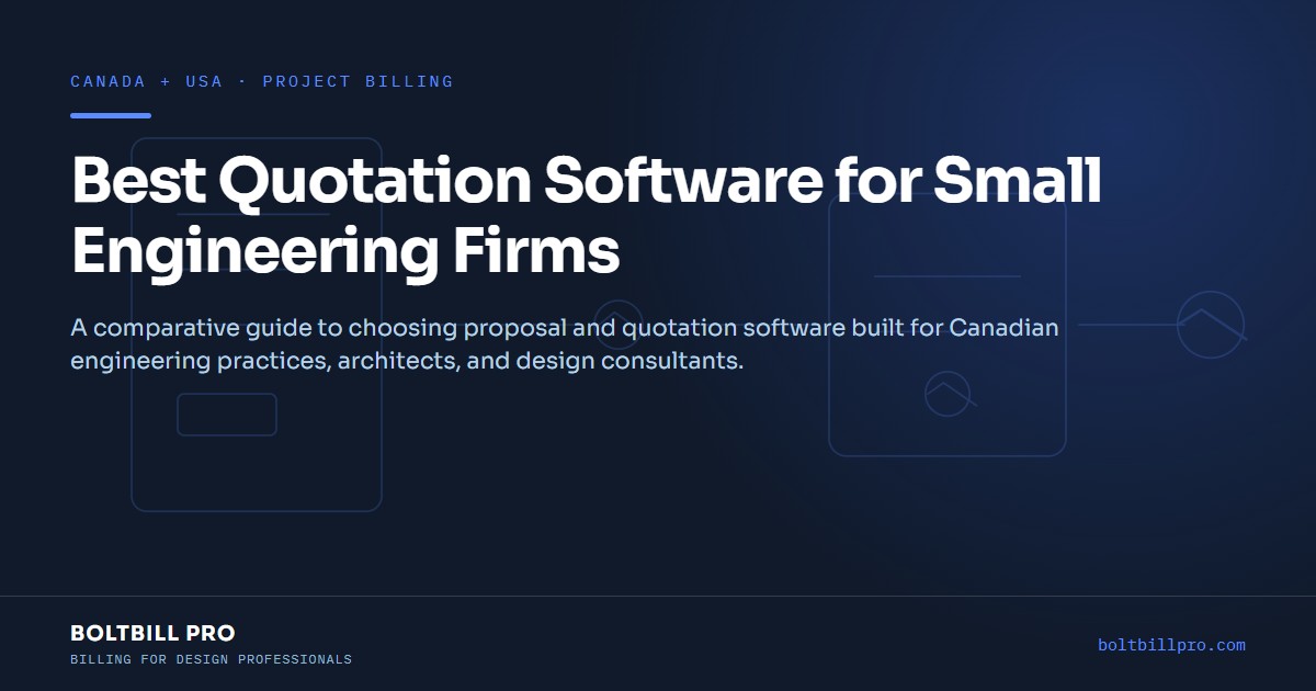 Best Quotation Software for Small Engineering Firms